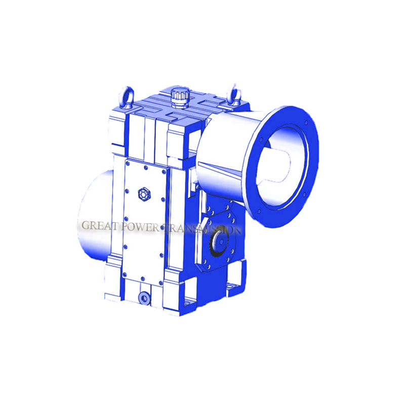High Torque Single Screw Extruder Gearbox With Motor Mounting Flange